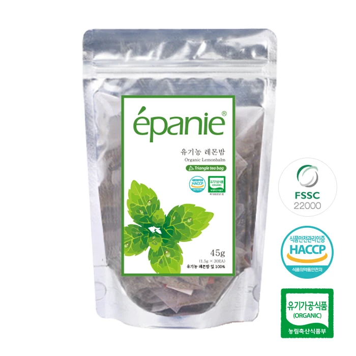 Esuci Organic Herb Lemon Balm Tea 30 Tea Bag 1.5g Triangular Tea Bag