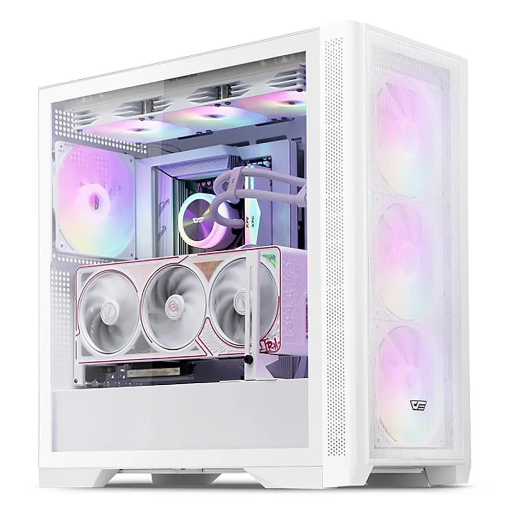 ☆     Darkflash Df4100 Mesh Argb Btf (أبيض)