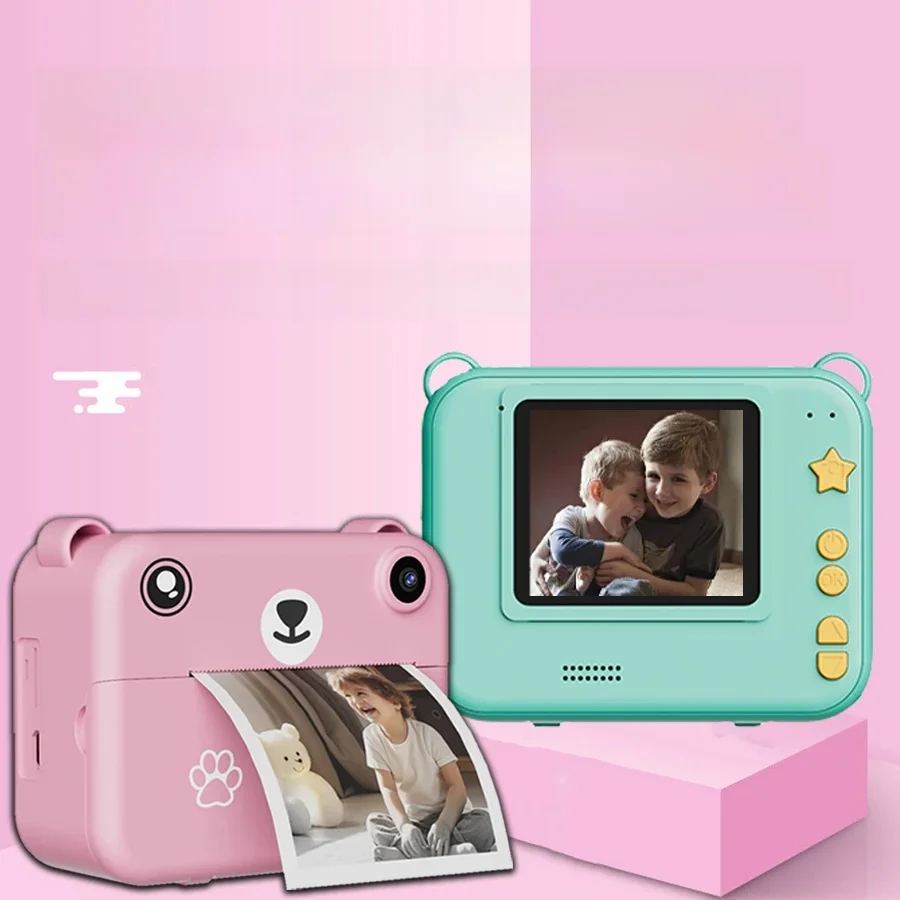L'appareil photo pour enfants multifonctionnel est un cadeau d'Halloween incontournable. La caméra peut imprimer instantanément et est une petite caméra portable