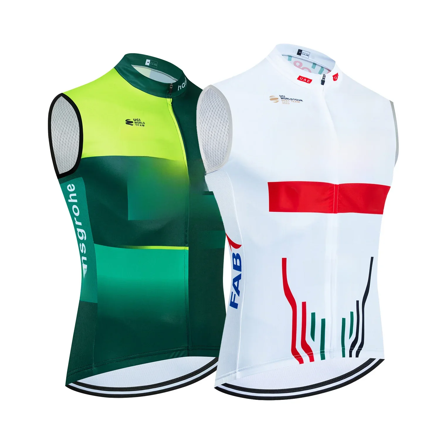 AliExpress EFAPEL TEAM 2025 UAE Cycling Jersey Summer Men Boraful Road Bike Vest Ropa Ciclismo Team Pro Riding Sleeveless Bicycle Maillot T-shirt