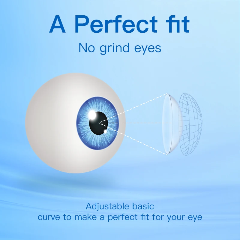 Magister Contact Lenses with Diopters Prescription Transparent Contact Lenses for Vision Myopia Lens 6 Months Eye Contacts Lens