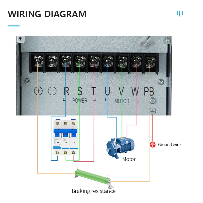 Imagem -05 - Inversor Vfd 37kw 45kw Frequência Inversor 3p 380v Saída Freqüência Conversor Unidade de Frequência Variável