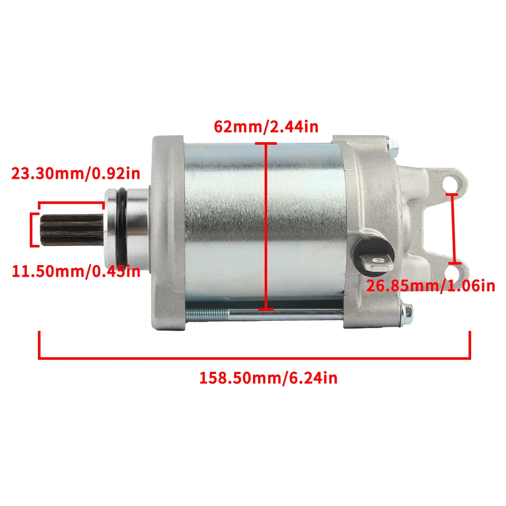 Motorcycle Accessories Starter Motor for Suzuki GSX-R1000 2001-2008 2 Stroke Motor Electric Starter GSX R1000 CCW Wholesale