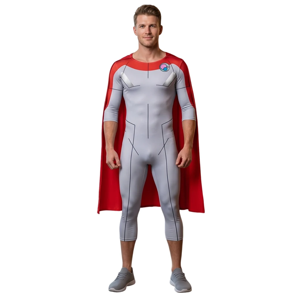 Nouvelle Combinaison de Cosplay Invincible Thragg Omni-Man, Costume Fantastique pour Hommes, Uniforme de Fête d'Halloween et de Carnaval