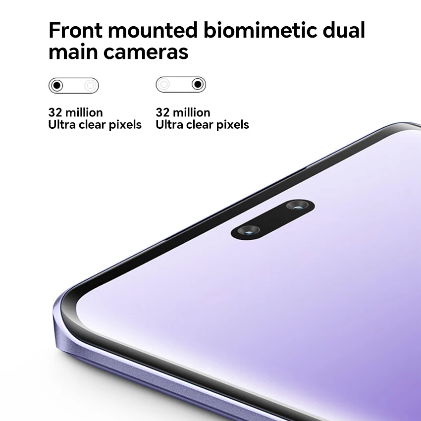 بطارية Xiaomi Civi 3 Dimensity 8200-Ultra 6.55 بوصة 4500 مللي أمبير في الساعة تدعم NFC يدعم الإصدار AMOLED الإصدار الآسيوي
