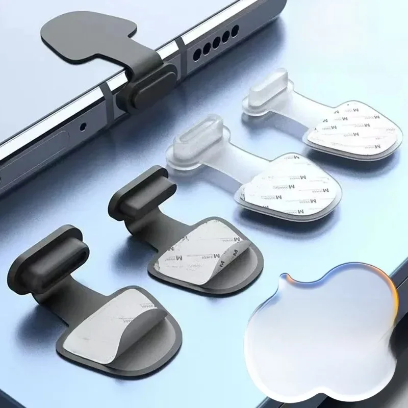 Bouchons Anti-poussière USB C, couvercle de Port de chargement de Type C pour iPhone 16 Pro Max 15Plus Xiaomi Samsung, bouchons Anti-poussière, 12/1 pièces