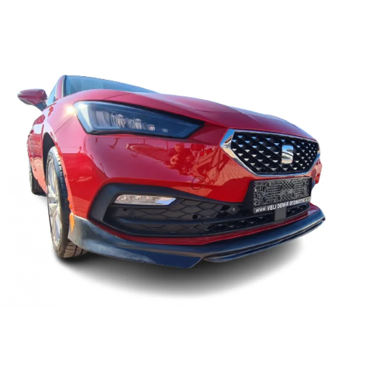 For Seat Leon Mk4 2020 2021 2022 Models Fr Style Lip  Abt Style Prefix (plastic) - Body Kit Chrome Accessory Spoiler Protector