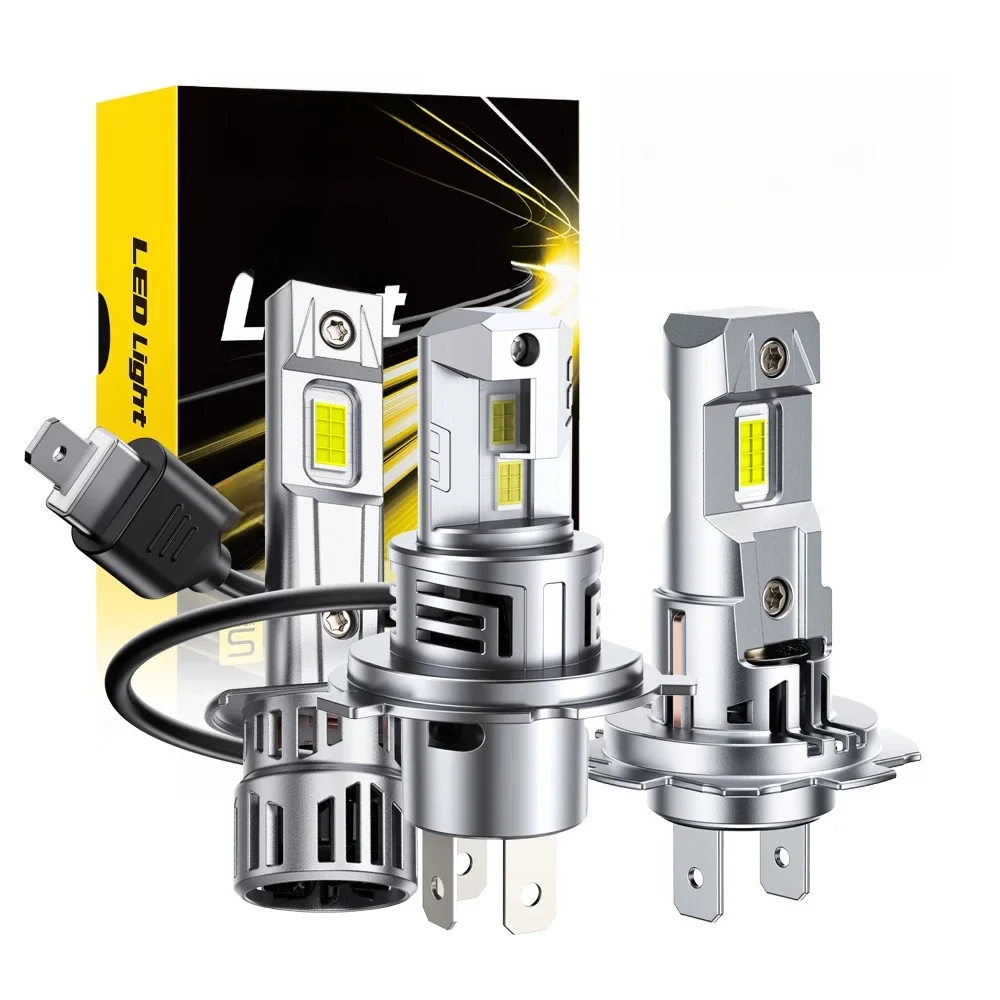 AUXITO NIEUWE M6S 30000LM H7 H4 LED Lamp Canbus H1 H8 H11 9005 9006 HB3 HB4 9008 H13 LED Hi/Lo Beam Koplamp Lampje Geen Foutmelding Wit - afbeelding 2