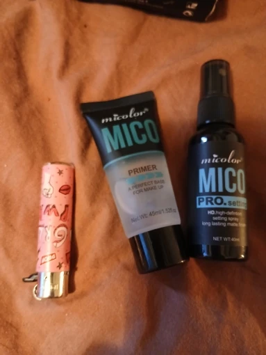 Makeup Set Of Makeup Primer + Setting Spray, Invisible Pore Color Rendering Hold Makeup, For Base Makeup And Makeup Finishing photo review