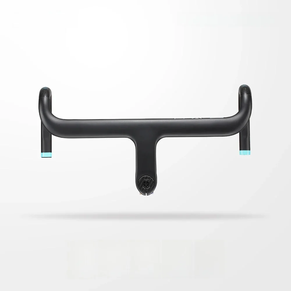 RYET Road Integrierter Lenker, vollständiger Innenkabel-Lenker, 28,6 mm Carbon-Lenker für Rennräder, Fahrradzubehör