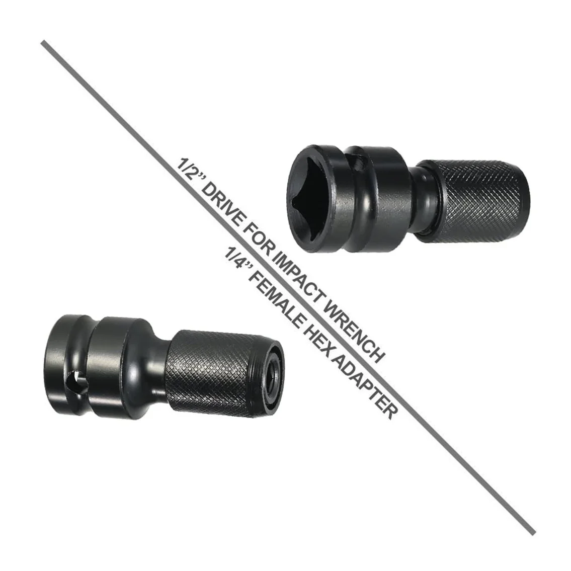 Ratchet Socket Converter - Quick Load Adapter for Impact Air and Electric Wrenches