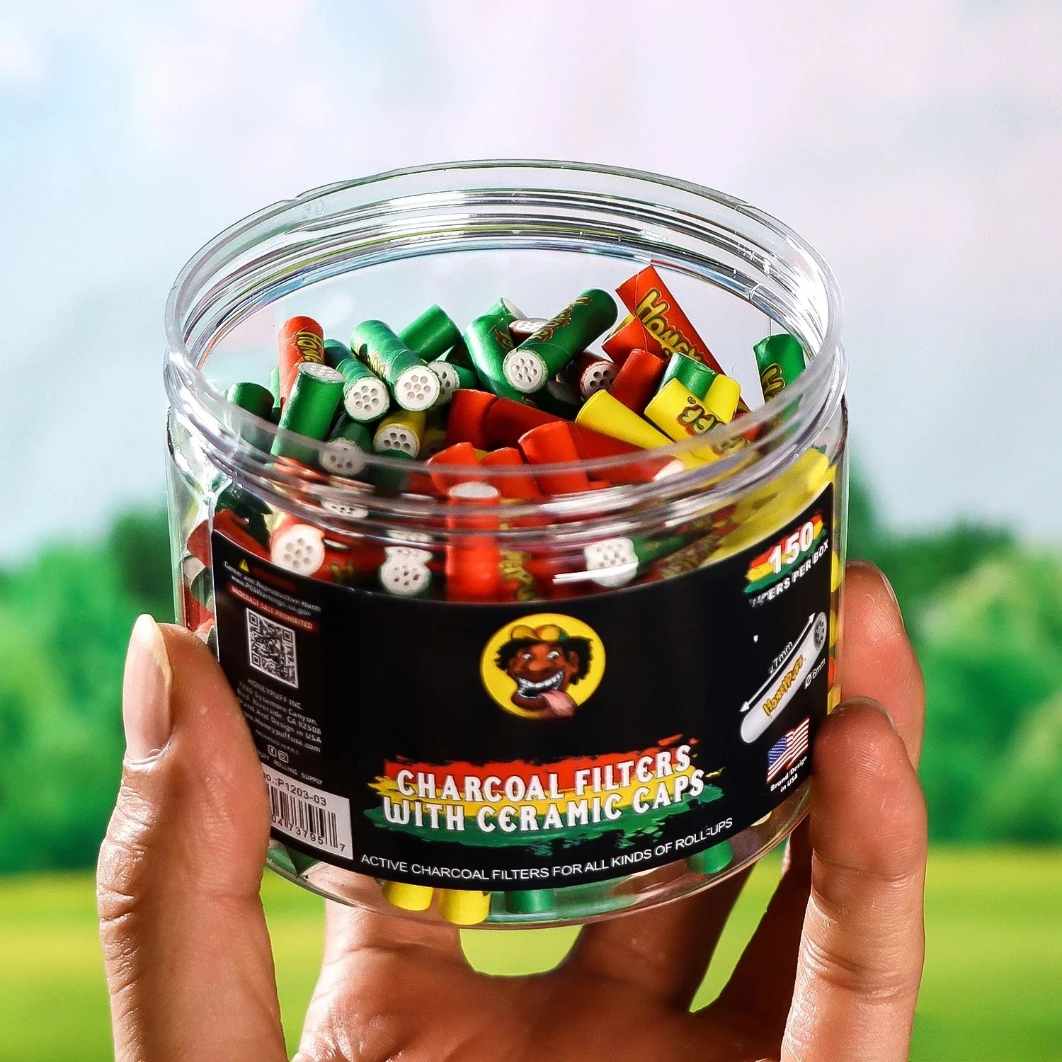 Nouveau filtre à cigarettes au charbon actif de 6mm, matériau en céramique, tuyaux à fumer à bouche, filtre universel d'herbe, accessoires de fumée