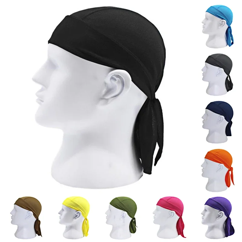 AliExpress Men Summer Quick Dry Cycling Cap Running Riding Hood Headband Head Scarf Breathable Bandana Man