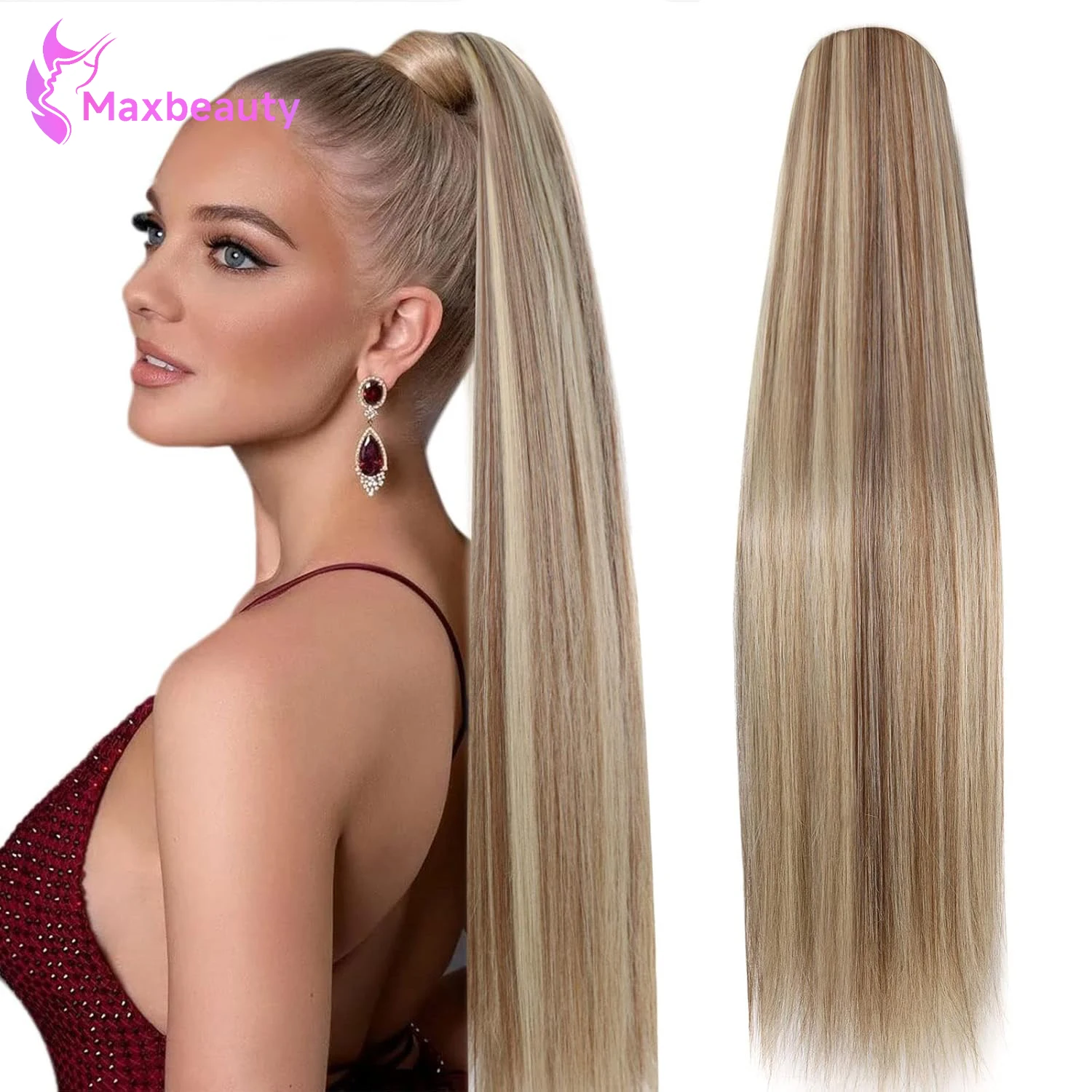 Long Blonde Ponytai…