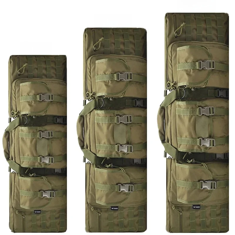 93 Cm 108 Cm 118 Cm 142 Cm Tactische Molle Gun Tas Jacht Rugzak Schieten Paintball Sniper Airsoft geweer Case Voor Wargame - afbeelding 2
