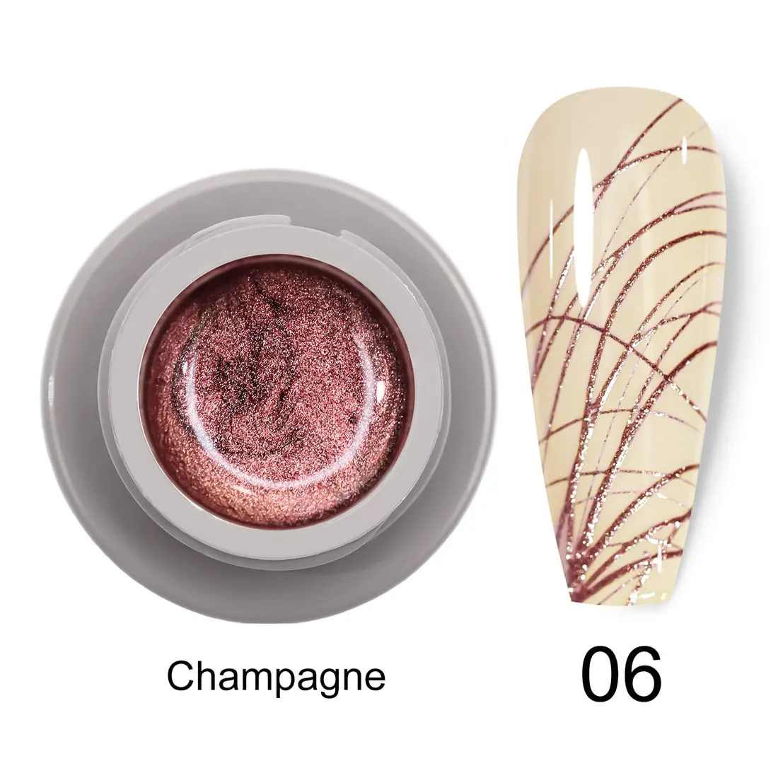 VENALISA Zeichnen Malerei Gel Spinne Gel Nail art Design Reine Farbe Tränken weg vom UV LED 3D Relief Gelee Glas Splitter malerei Gel