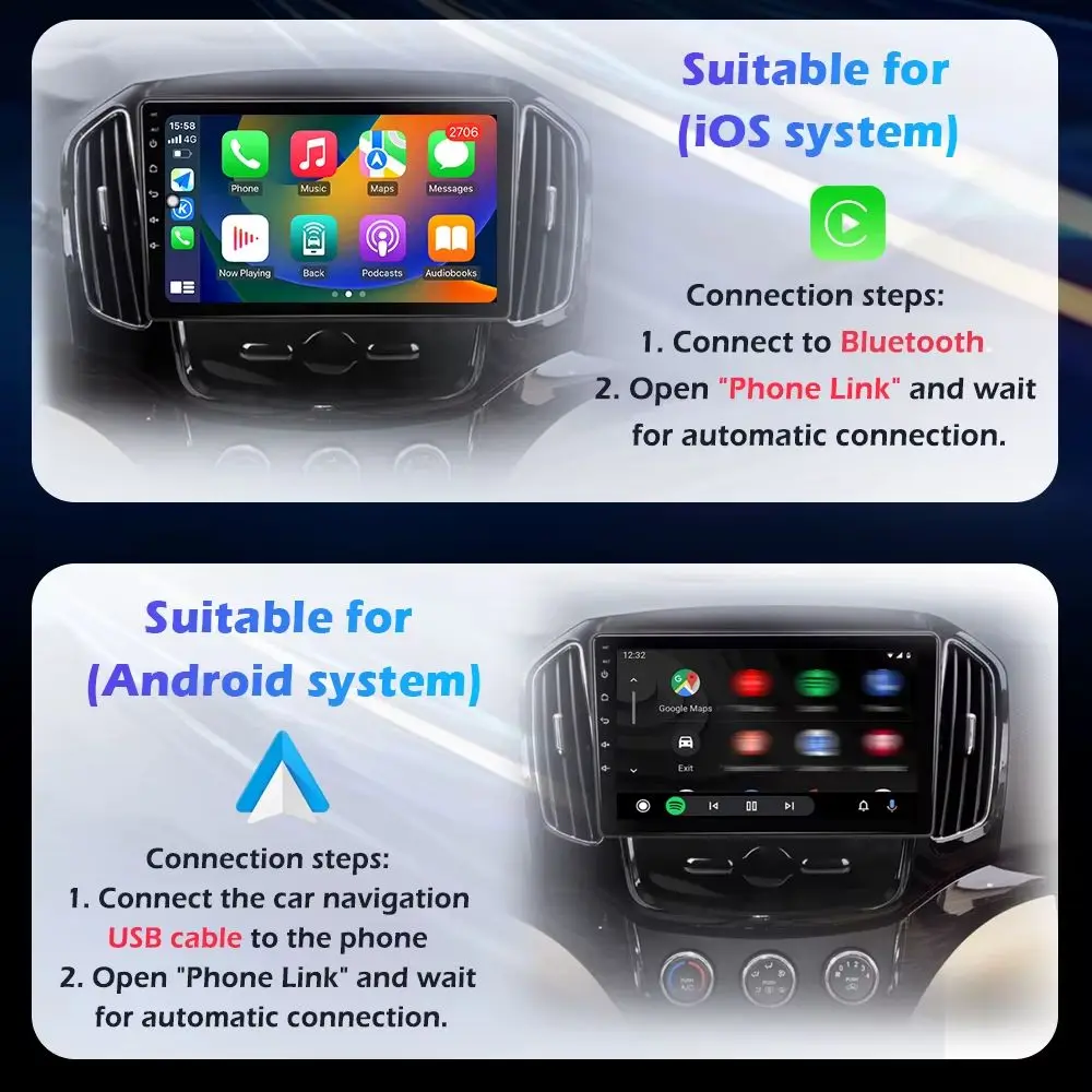 CarPlay اللاسلكي لمازدا MX-5 III 3 NC 2008-2015 Android16 راديو السيارة الوسائط المتعددة مشغل فيديو 4G واي فاي الملاحة لتحديد المواقع DSP ستيريو #6