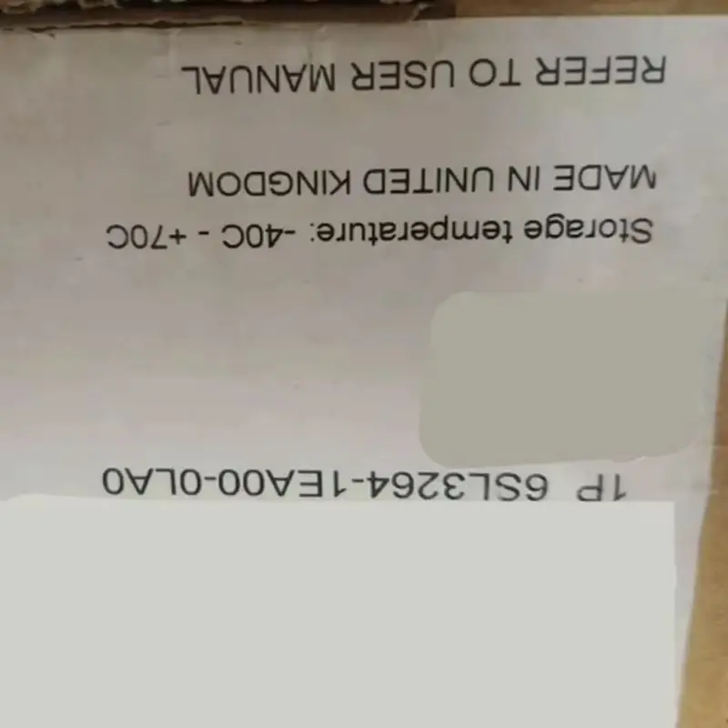 جديد وأصلي 6SL3262-1AB00-0DA0 6SL3262-1AC00-0DA0 عاكس في المخزون ضمان لمدة سنة واحدة 6SL3 262-1AB00-0DA0 6SL3 262-1AC00-0DA0 #1
