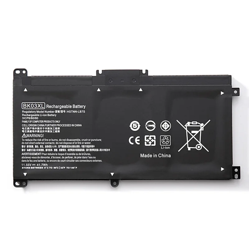 11.55V 41.7Wh New BK03XL 916366-541 Laptop Battery For HP Pavilion X360 Convertible 14 14M HSTNN-LB7S TPN-W125 HSTNN-UB7G 3Cell