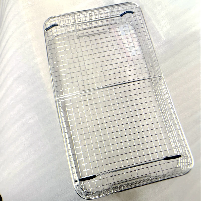 0.8L-30L Tabletop Ultrasonic Cleaner Basket SUS304 Stainless Steel Baskets Ultrasound Cleaning Machine Wasing Equipment Mesh