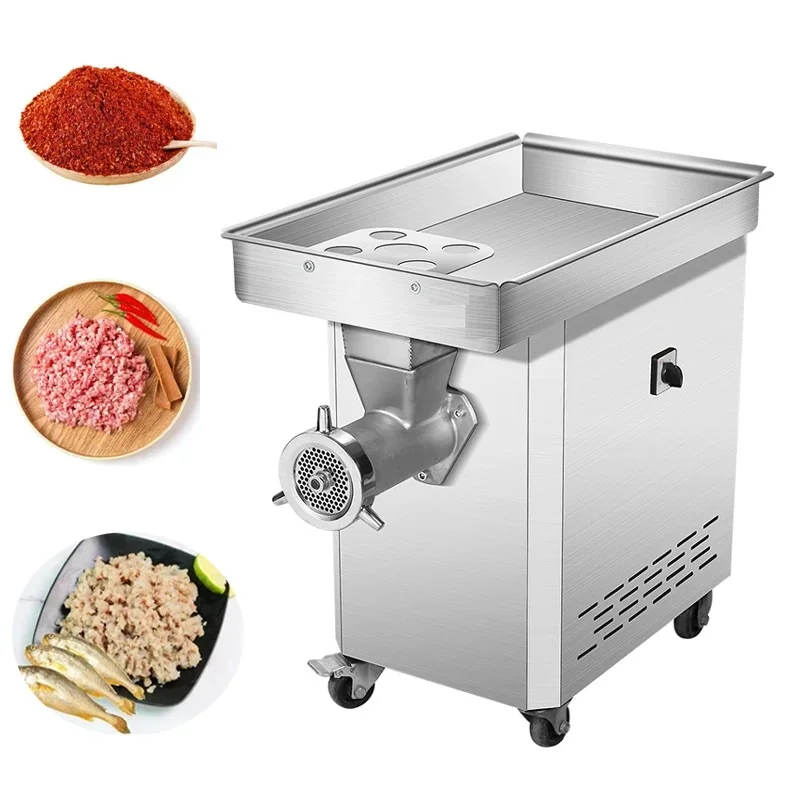 2200W Commercial stuffing machine meat grinder garlic chili grinder multifunctional fast meat grinder