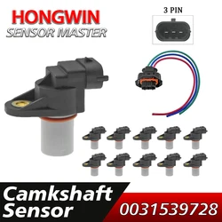 Sensor de posição do eixo de cames e plug para Mercedes-Benz, A, C, E, G, Classe M, CLK, CLS, velocista, Wanliao, Viano, A0051531328,0031539728,5080346AA