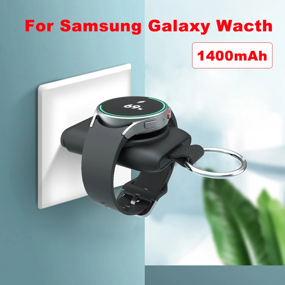 Tragbares Ladegerät für Samsung Galaxy Watch 6/5/4 Classic, magnetisches, kabelloses USB-C-Ladegerät und Ladestation für Galaxy Watch, Powerbank.
