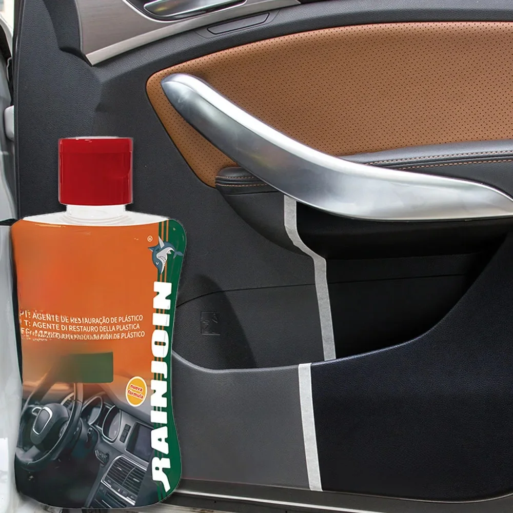 Auto Plastic Restorer Car Dashboard Wax High Gloss Shine Coating Paste Auto Care Plastic Refurbish Cleaner For Car Detailing