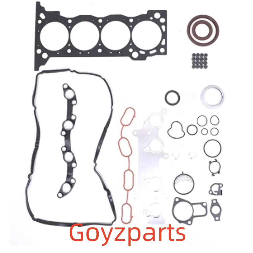 

2TR 2TR-FE 04111-75801 04111-75961 04111-75861 Engine Full Gasket Set Kit for Toyota Hilux Innova Forturner Tacoma Hiace 2.7
