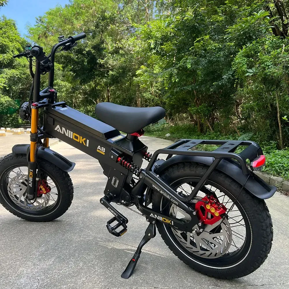 HIGH DISCOUNT ON ANIIOKI A8 Pro Max 52V Dual Motor Ebike | 5400W 330Km+ Long Range