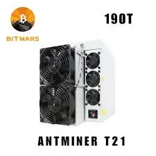 Новинка, Биткоин-Майнер Bitmain T21 190T, 3610 th/s, Вт с электронным алгоритмом