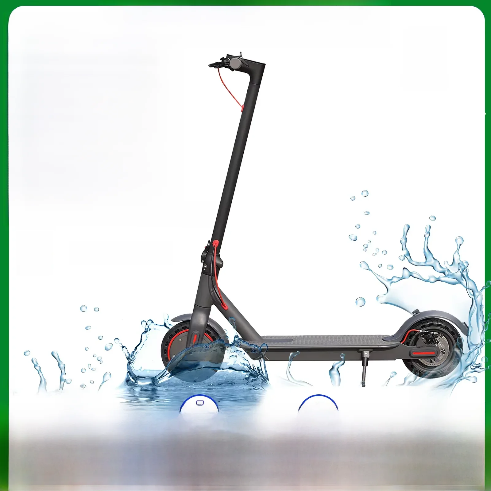 Scooter elétrico 365go 31 km/h 350w scooter elétrico para adultos 7.8ah 8.5 Polegada