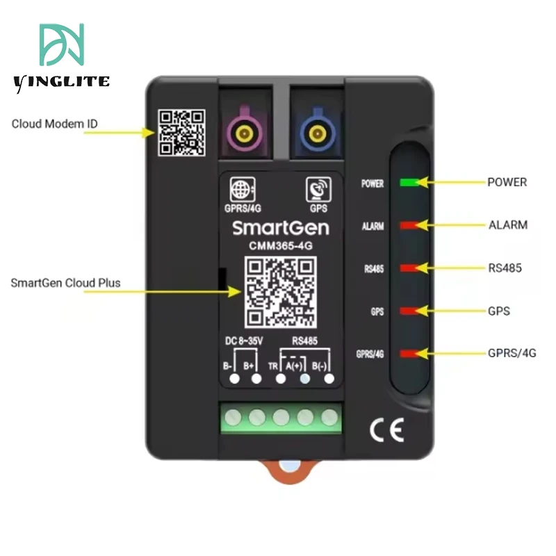 

Smartgen CMM366A WIFI Cloud Monitoring Module CMM366A ET CMM366A-4G 4G CMM366B-4G CMM365A-4G