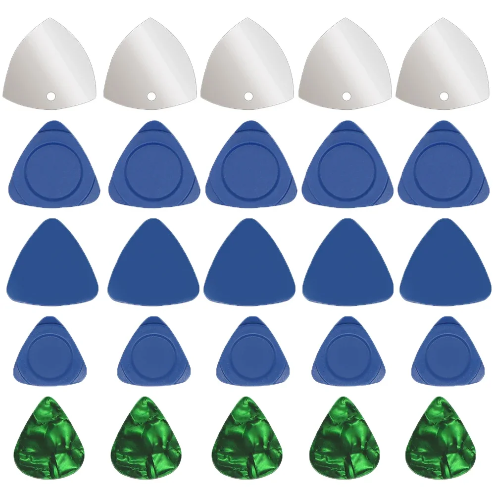 50Piece Universal Triangle Plastic Pry Opening Tool for iPhone Mobile Phone Laptop Table LCD Screen Disassembly Guitar Picks