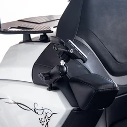 For Honda Gold Wing GL1800 2018-2026 Accessories insta360 Motorcycle Bracket Holder Socket Extension Arm Ball Head Base Adapte