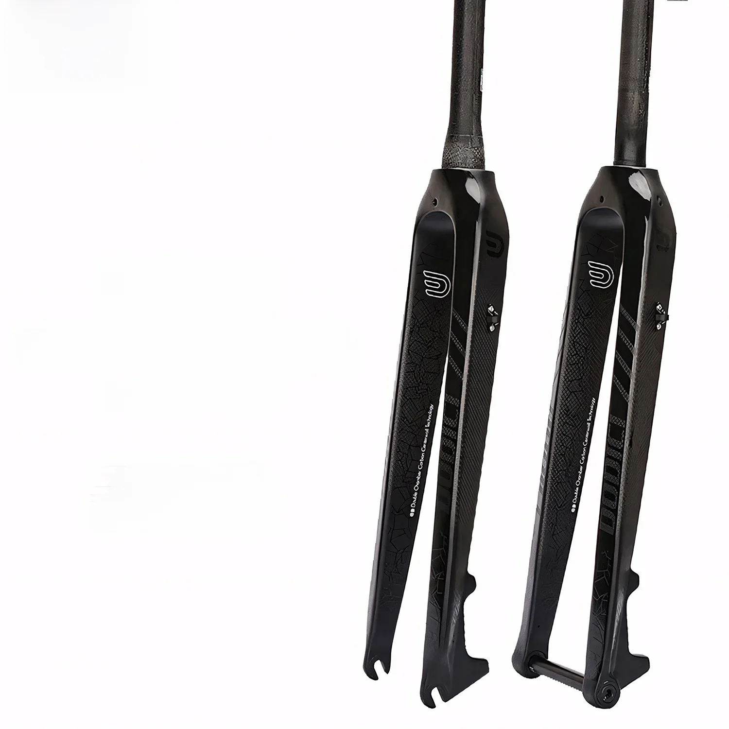 AliExpress NONE Carbon Fiber Gravel Bicycle Hard Fork 26-27.5-29 Inch 700*45C MTB Mountain Road Riding Bike Carbon Front Fork Disc Brake