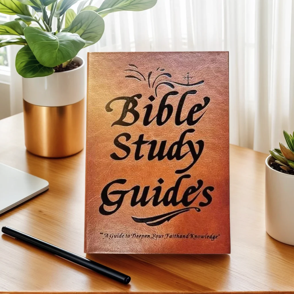 Daily Bible Study Guide Book, Christian Scripture Devotional, Bible Reading & Faith Growth Reference Book