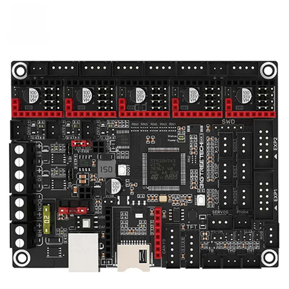 BIGTREETECH BTT SKR 3 32-bitowa płyta sterująca TMC2209 EZ5160 Pro Drive Raspberry Pi Upgrade SKRV1.4 Turbo płyta główna dla Ender3/5 — zdjęcie produktu 7
