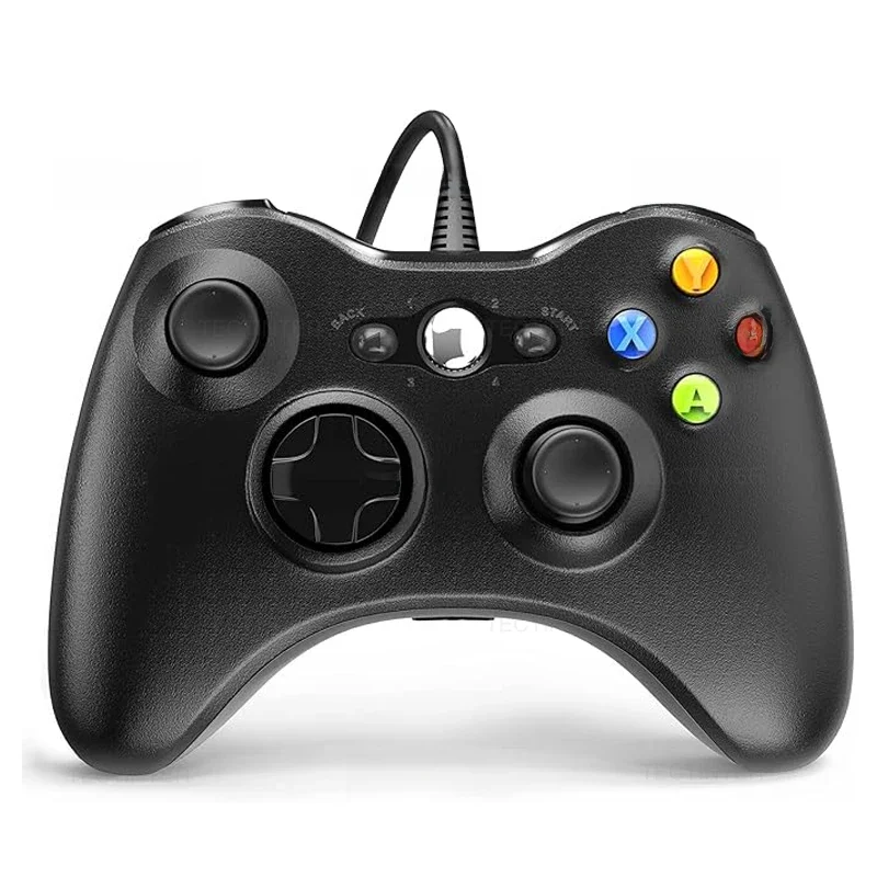 Manette de jeu filaire USB pour Console Xbox360 Joypad pour Win 7/8/10 PC manette contrôle Mando contrôleur de jeu pour accessoires Xbox 360
