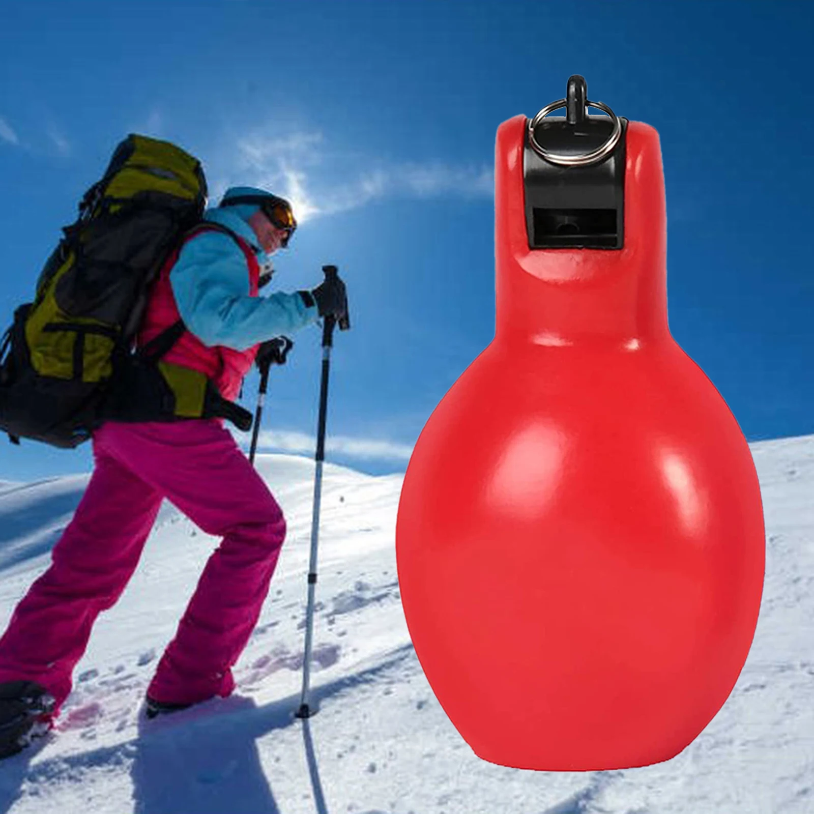 Hand Squeeze Whistle PVC Portable Lightweight for Coach Games Survival Loud Outdoor Hunting Fishing Equipment Behavior Training