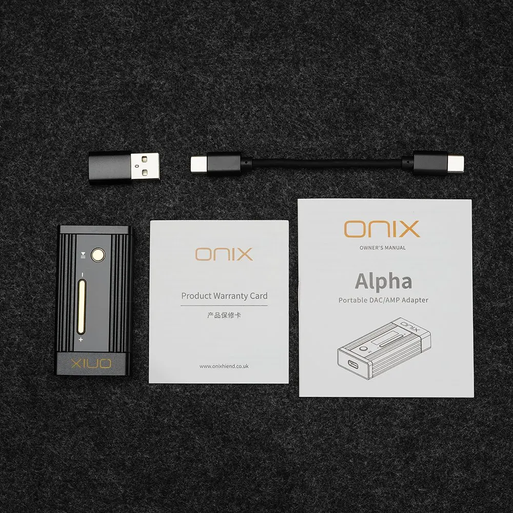 Shanling ONIX-Alpha XI1 Portátil USB DAC AMP Headphone Amplificador, 2 * CS43198, 2 * Chips, PCM768, DSD512, 3,5 milímetros, 4,4 milímetros de saída