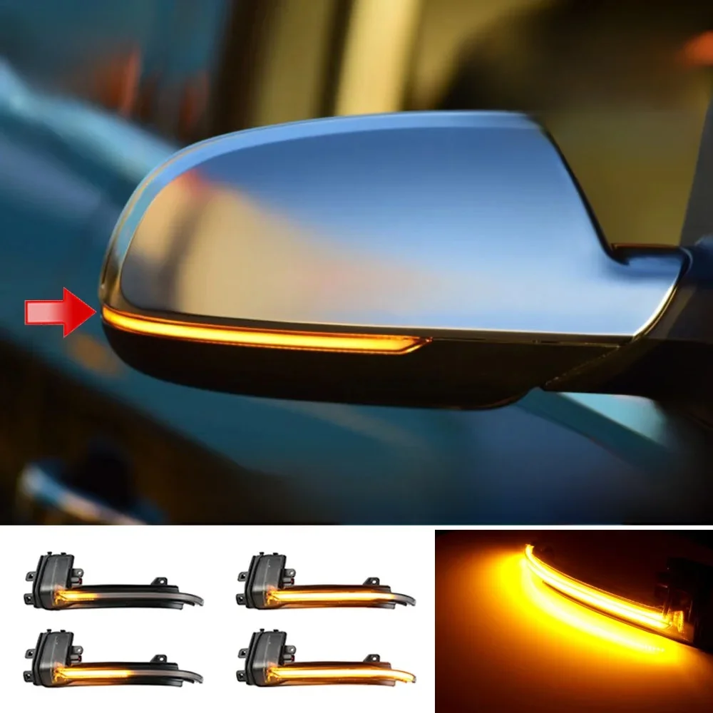 Clignotant dynamique Ă LED, clignotant Ă eau courante, clignotant, Audi A4, A5, B8, Bklift, A3, 8P, Q3, horizon, C6, Dock, SQ3, A8, D3, 8K