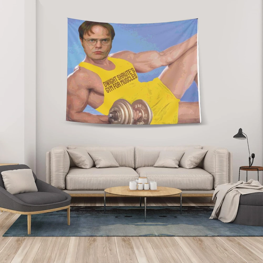 

Гобелен с мотивацией для тренировок, богемный забавный тренажерный зал, настенный гобелен для спальни, гостиной, общежития, украшение для фитнеса, вечеринки, реквизит для фотосессии