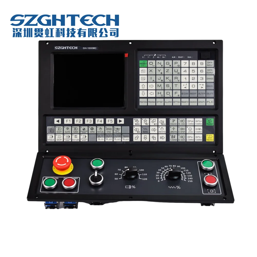 

SZGH 5 Axis CNC Milling System Controller with All Milling Machine Provided 32bits CN Support CE