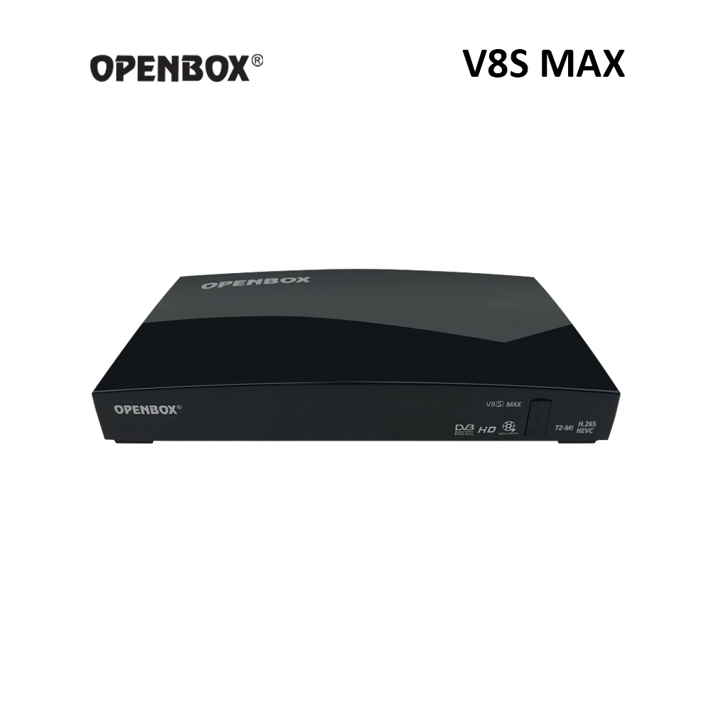 OPENBOX V8S MAX ALI3521 CAJACAM Satellite TV Decoder Xtream H.265 HEVC FHD STB CCCAMD Media Player