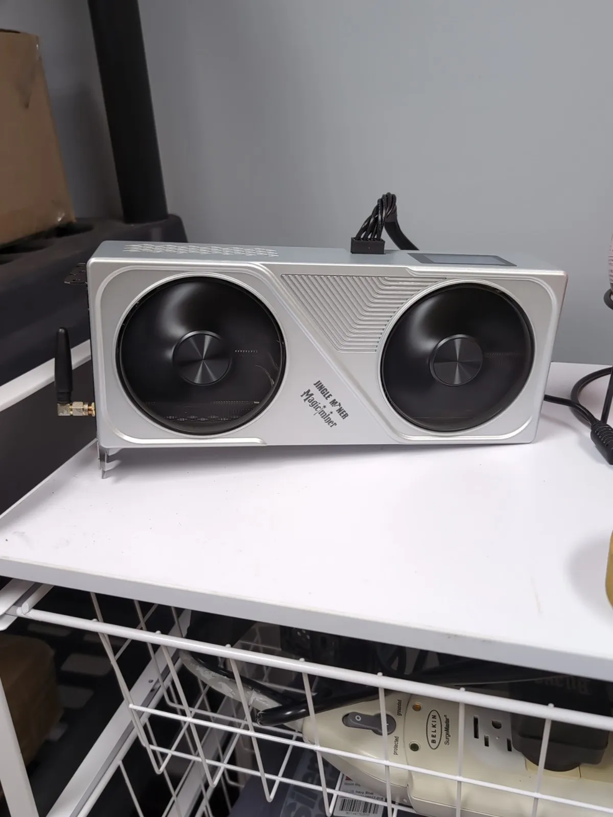 NB COMPRE 2 E GANHE 1 GRÁTIS Jingle Miner BTC Hashcard 12.5th Home Bitcoin Miner