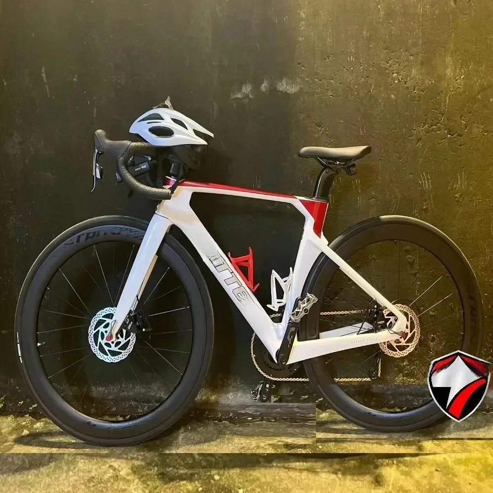 AliExpress TWITTER R5pro RS-24S Fully hidden inner cable routing hydraulic disc brake car T800 carbon fiber road bike 700*25C велосипедная