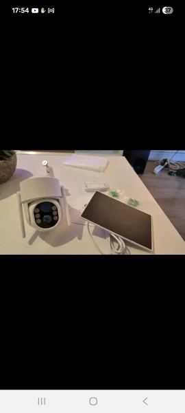 WiFi PTZ Camera Outdoor Wireless Solar IP Camera 4MP HD Built-in Battery Video Surveillance Camera Long Time Standby iCsee APP photo review