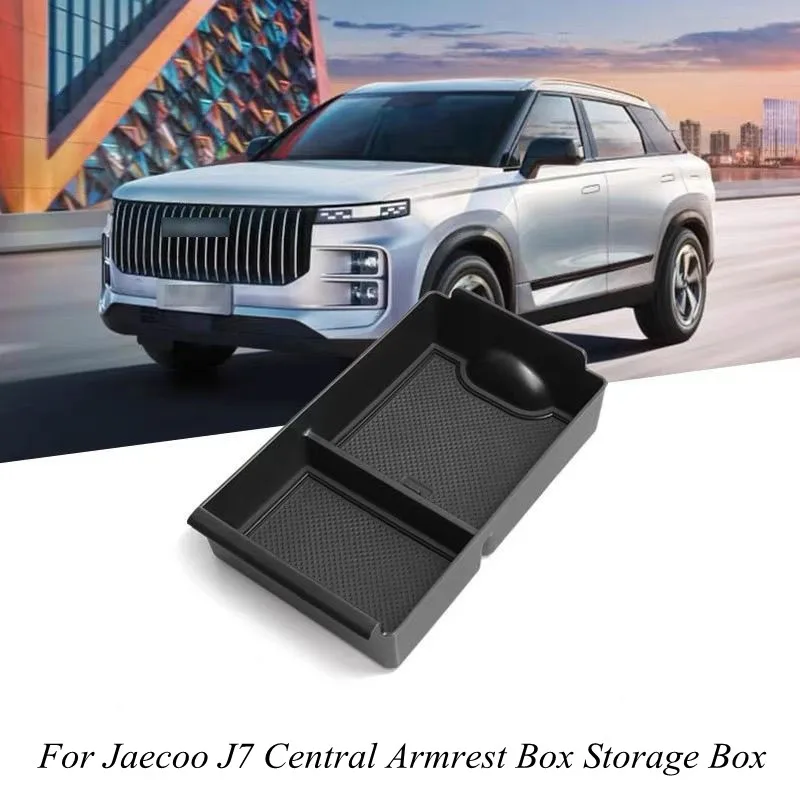 For Jaecoo 7 J7 2022 2023 2024 Armrest Box Storage Box Car Center Organizer Pallet Interior Storage Accessories