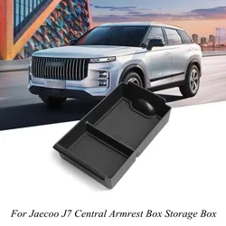 For Jaecoo 7 J7 2022 2023 2024 Armrest Box Storage Box Car Center Organizer Pallet Interior Storage Accessories